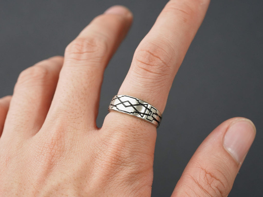 Metaphor: ReFantazio Protagonist Headband Ring - 950 Silver