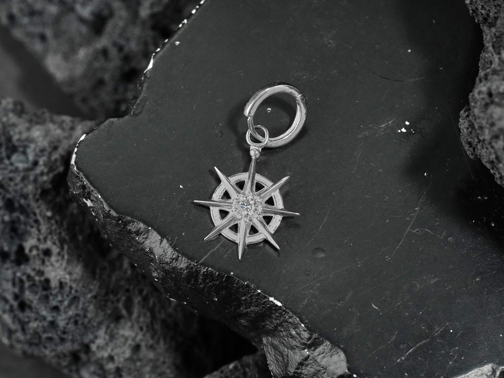 Baldur's Gate 3 Gale's Stud Earring - 950 Silver