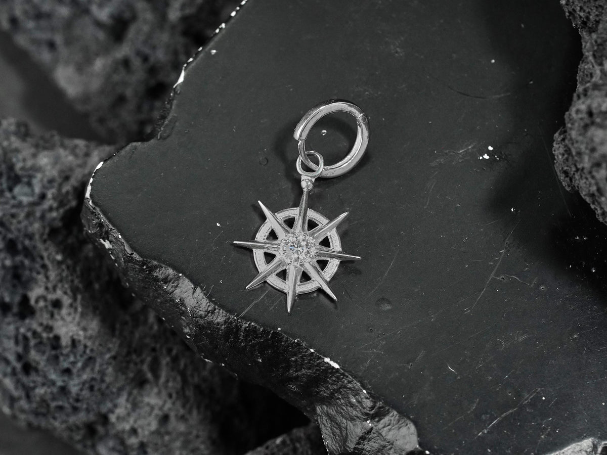 Baldur's Gate 3 Gale's Stud Earring - 950 Silver