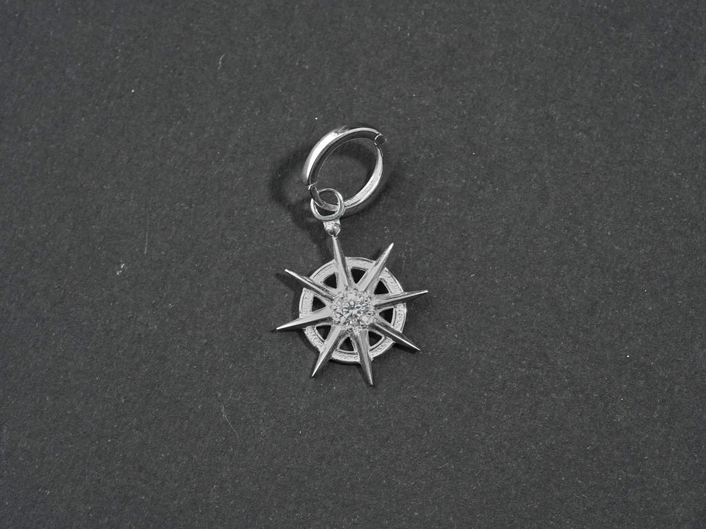 Baldur's Gate 3 Gale's Stud Earring - 950 Silver