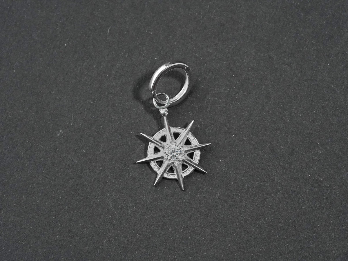 Baldur's Gate 3 Gale's Stud Earring - 950 Silver