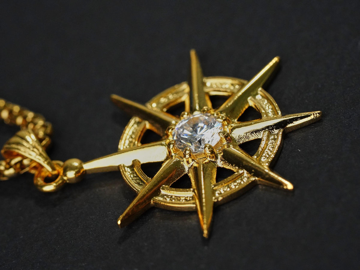 Baldur's Gate 3 Gale's Netherese Orb Necklace - 14K Gold Plated