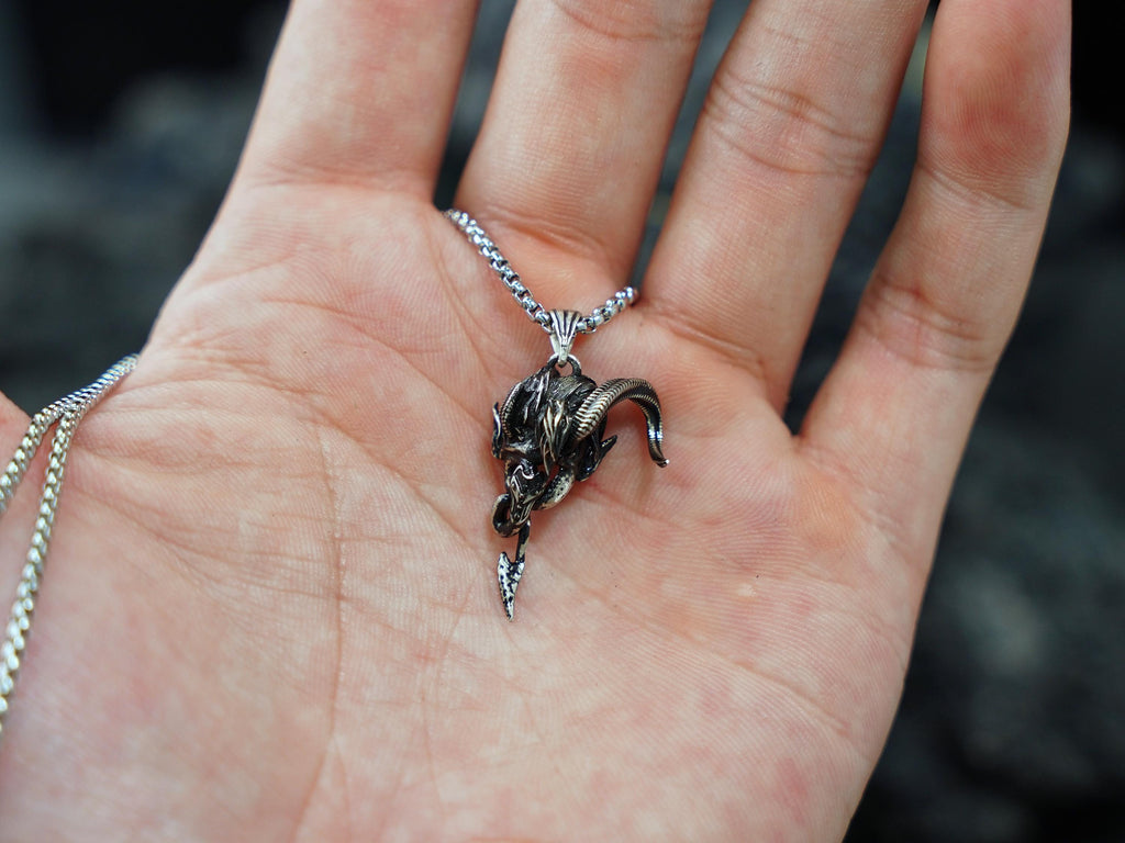 Baldur's Gate 3 Karlach's Heart Pendant Necklace - 950 Silver