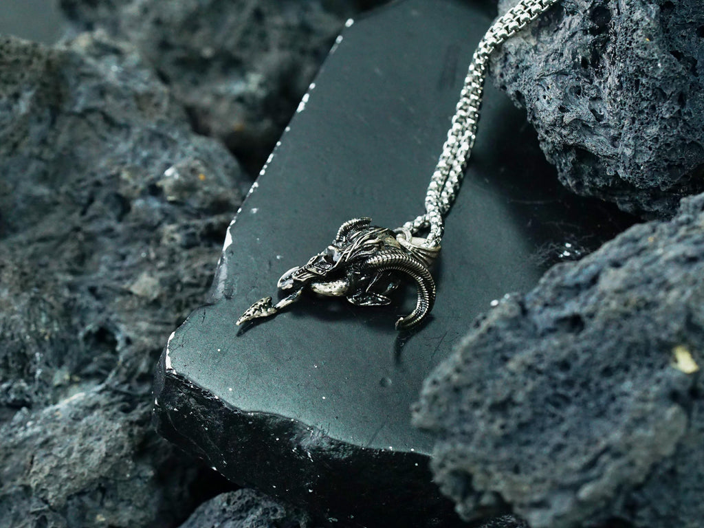 Baldur's Gate 3 Karlach's Heart Pendant Necklace - 950 Silver