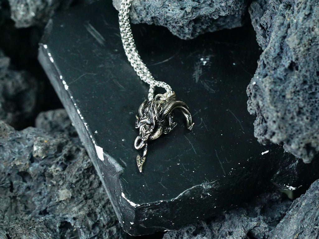 Baldur's Gate 3 Karlach's Heart Pendant Necklace - 950 Silver