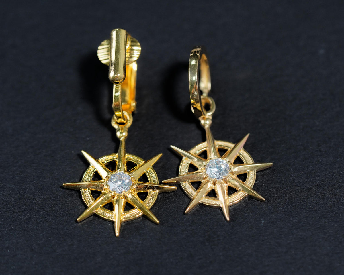 Baldur's Gate 3 Gale's Hoop Earring - 950 Silver & Gold Plated