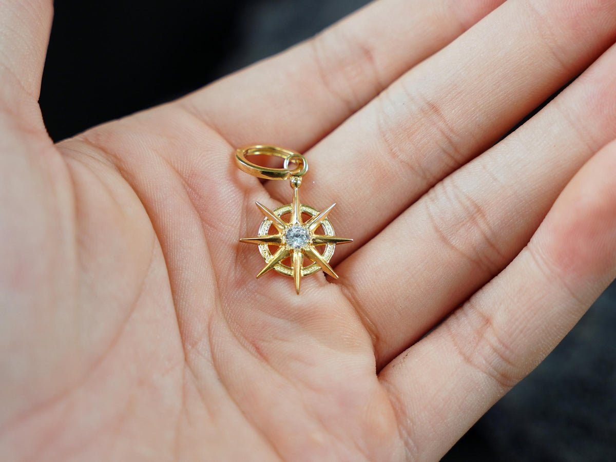 Baldur's Gate 3 Gale's Hoop Earring - 14K Gold Plated