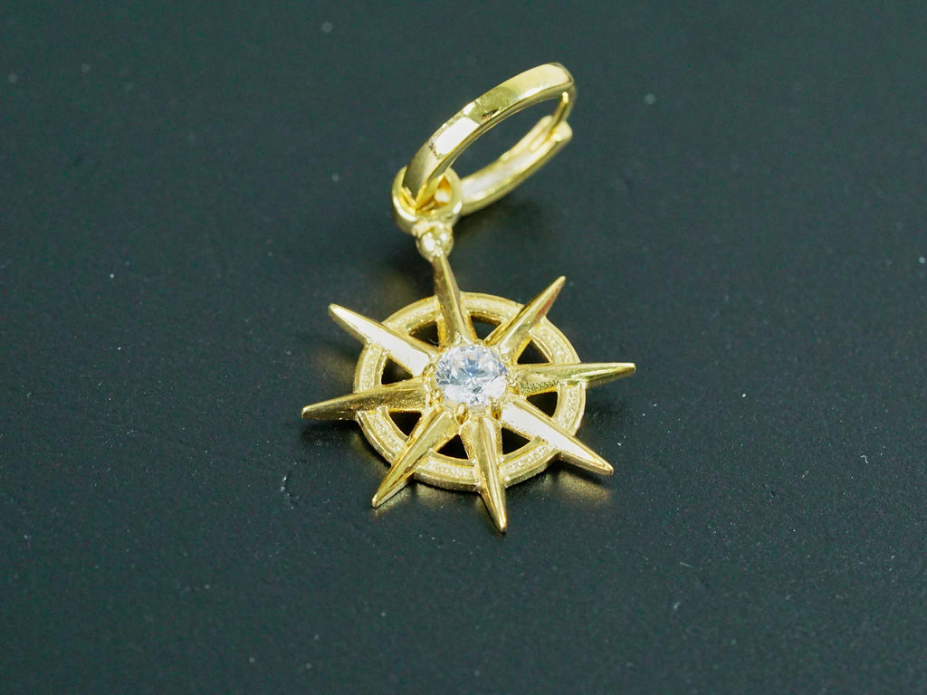 Baldur's Gate 3 Gale's Hoop Earring - 14K Gold Plated