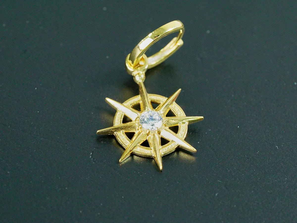 Baldur's Gate 3 Gale's Hoop Earring - 14K Gold Plated