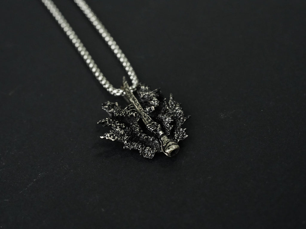 Elden Ring Erdtree's Favor Talisman Necklace - 950 Silver