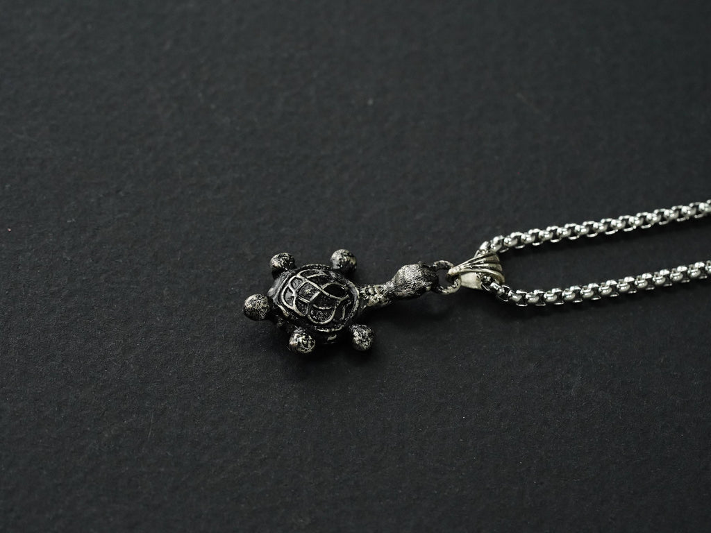 Elden Ring Green Turtle Talisman Necklace - 950 Silver