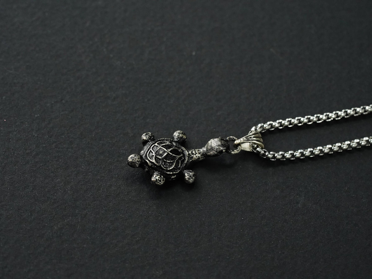 Elden Ring Green Turtle Talisman Necklace - 950 Silver