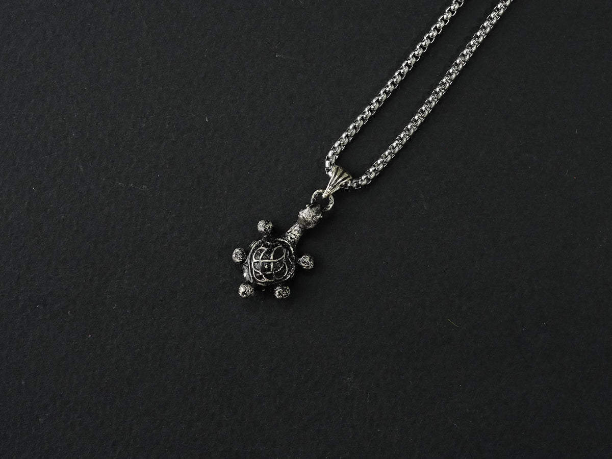 Elden Ring Green Turtle Talisman Necklace - 950 Silver