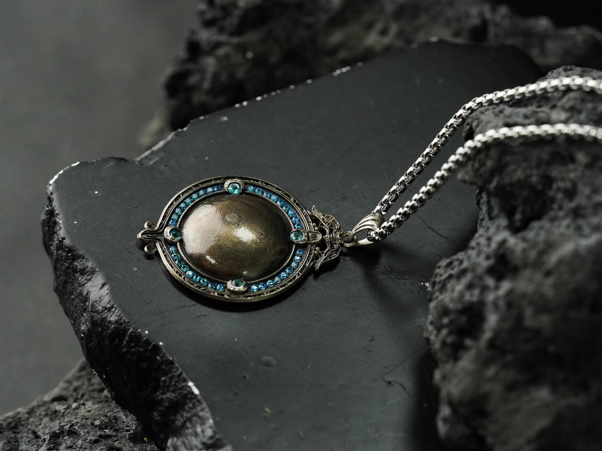 Elden Ring Moon of Nokstella Talisman Necklace - 950 Silver