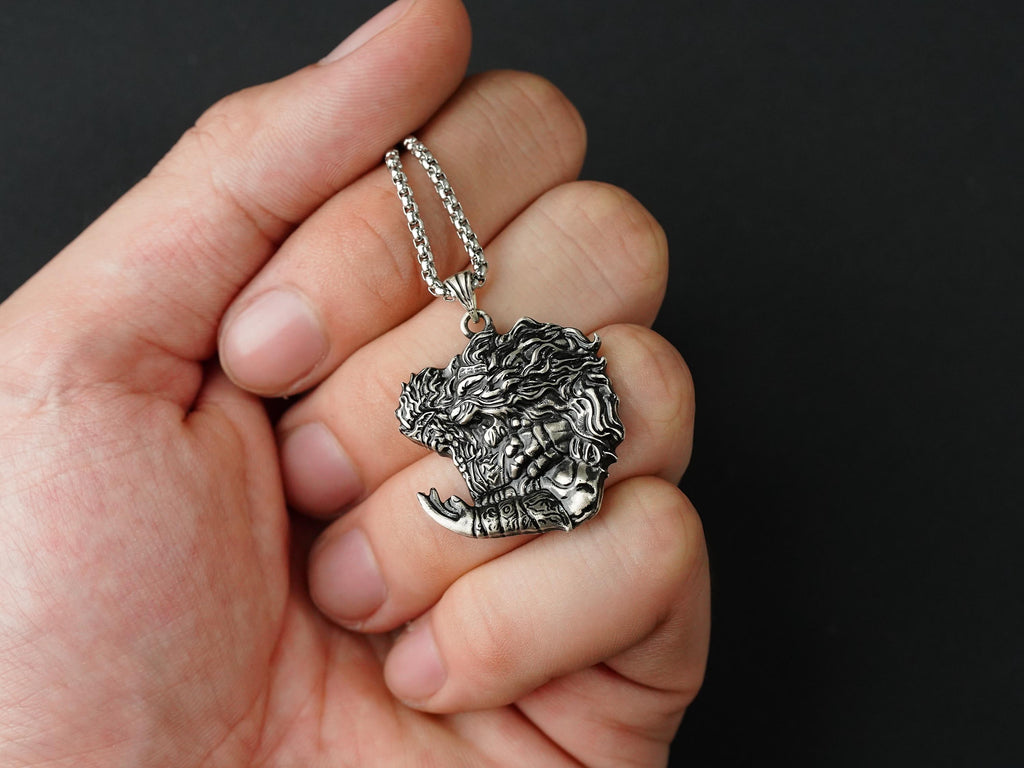 Elden Ring Godfrey Icon Talisman Necklace - 950 Silver