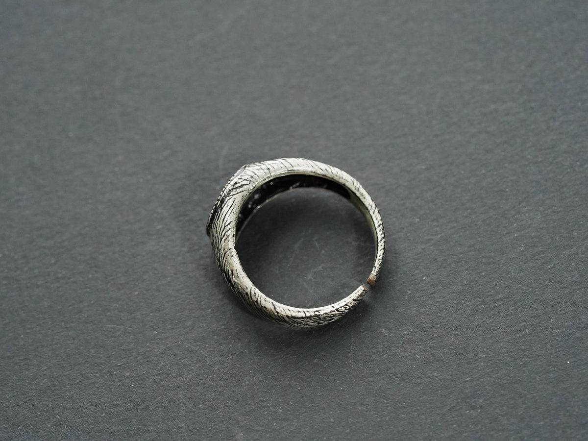 Baldur's Gate 3 Halsin Oak Leaf Ring - 950 Silver