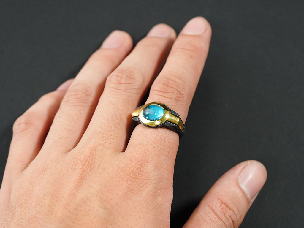 Valorant Harbor Signet Ring - Sterling Silver