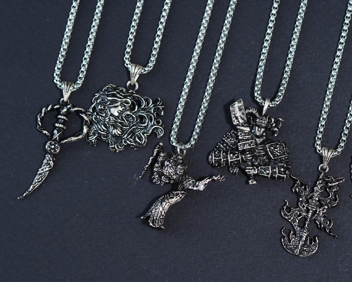 Elden Ring Talisman Collection Necklace - 950 Silver