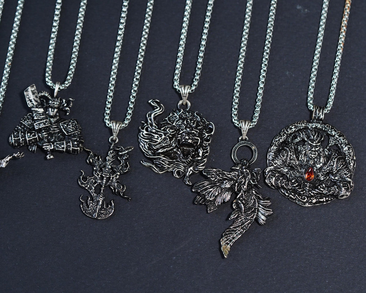 Elden Ring Talisman Collection Necklace - 950 Silver