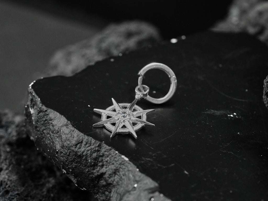 Baldur's Gate 3 Gale's Stud Earring - 950 Silver