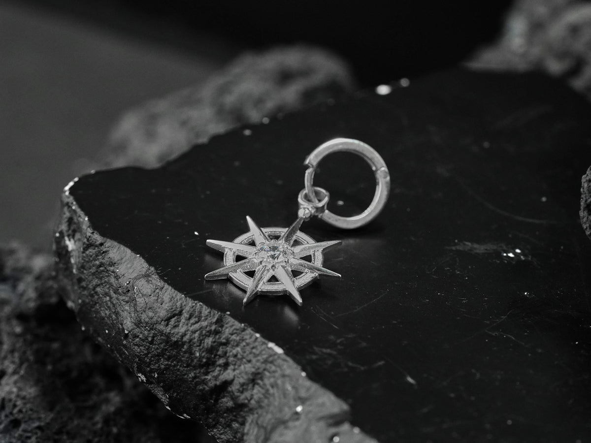 Baldur's Gate 3 Gale's Stud Earring - 950 Silver