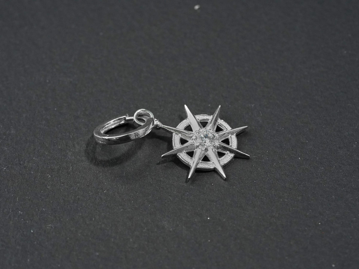 Baldur's Gate 3 Gale's Stud Earring - 950 Silver