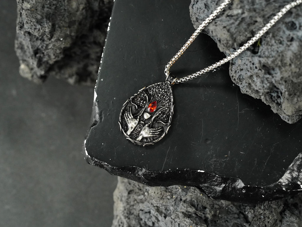 Elden Ring Blessed Dew Talisman Necklace - 950 Silver
