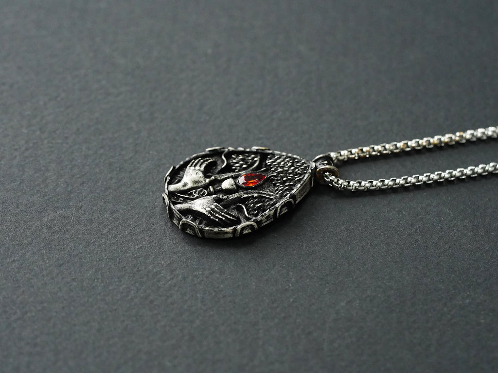 Elden Ring Blessed Dew Talisman Necklace - 950 Silver