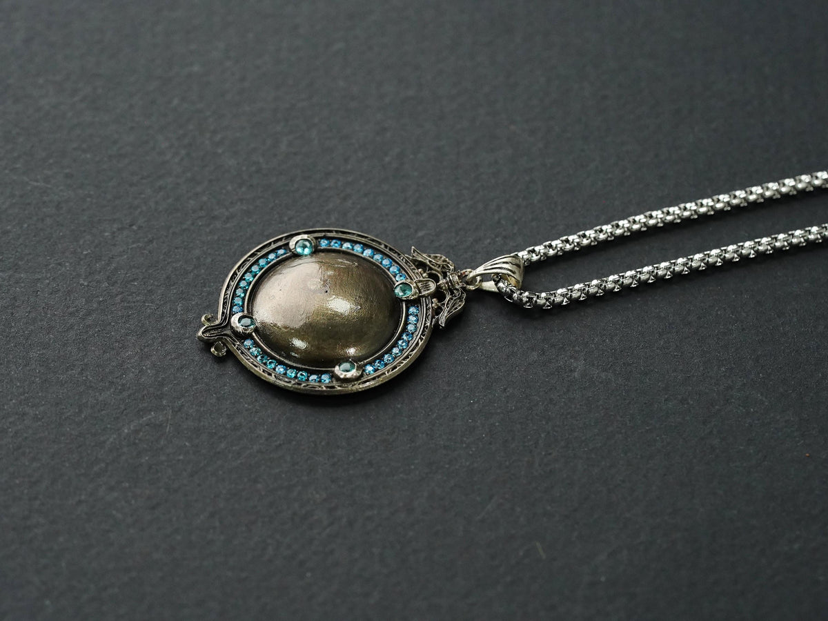 Elden Ring Moon of Nokstella Talisman Necklace - 950 Silver