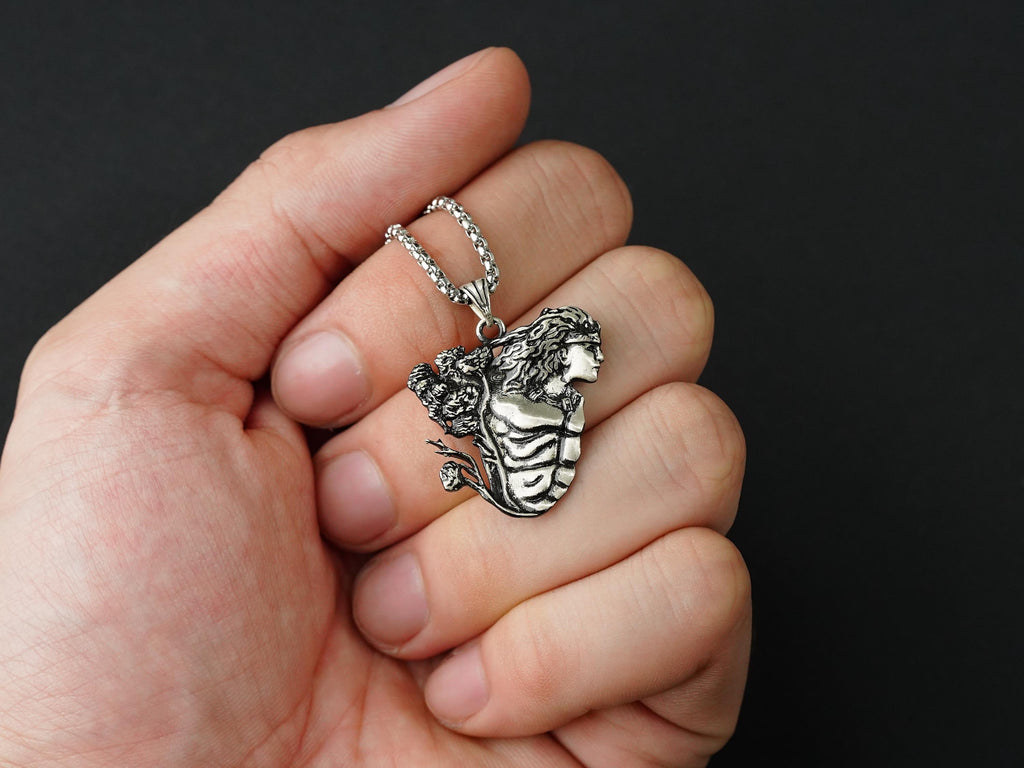 Elden Ring Radagon Icon Talisman Necklace - 950 Silver