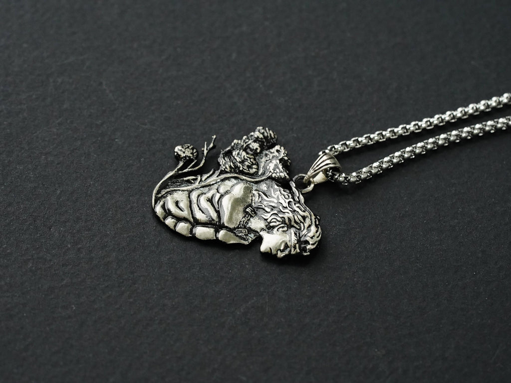 Elden Ring Radagon Icon Talisman Necklace - 950 Silver