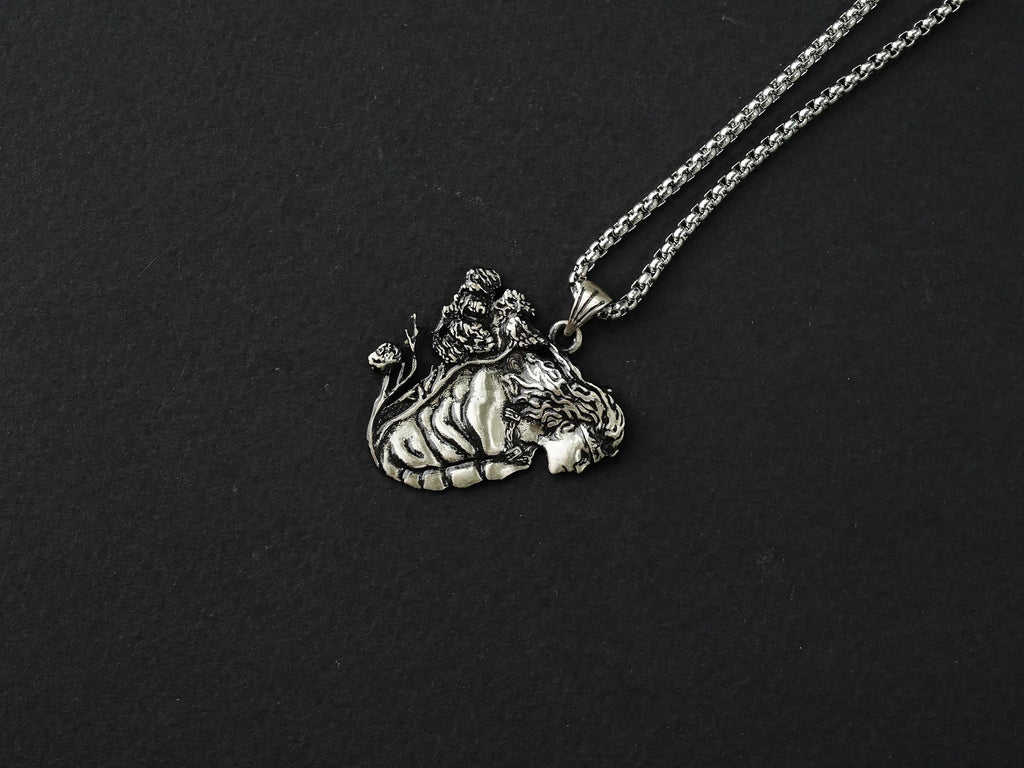 Elden Ring Radagon Icon Talisman Necklace - 950 Silver