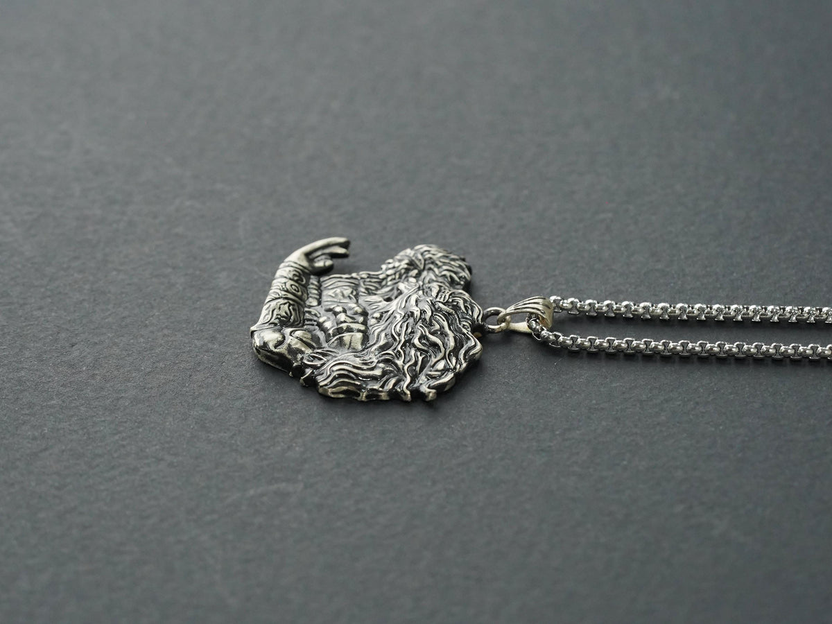Elden Ring Godfrey Icon Talisman Necklace - 950 Silver