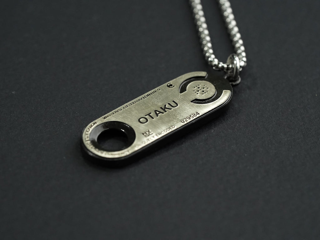 Starfield Credstick Pendant Necklace - 950 Silver
