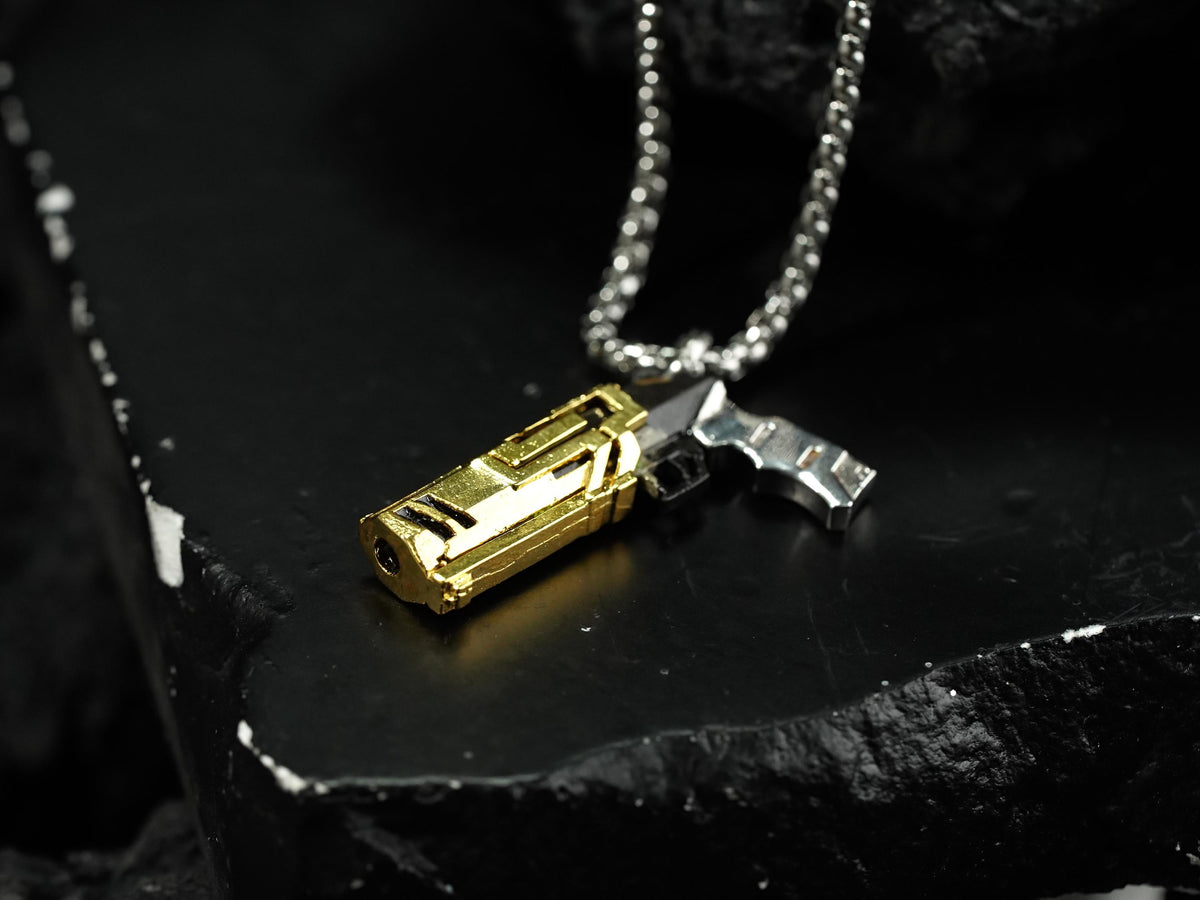 Valorant Chamber Headhunter Pendant Necklace - 950 Silver