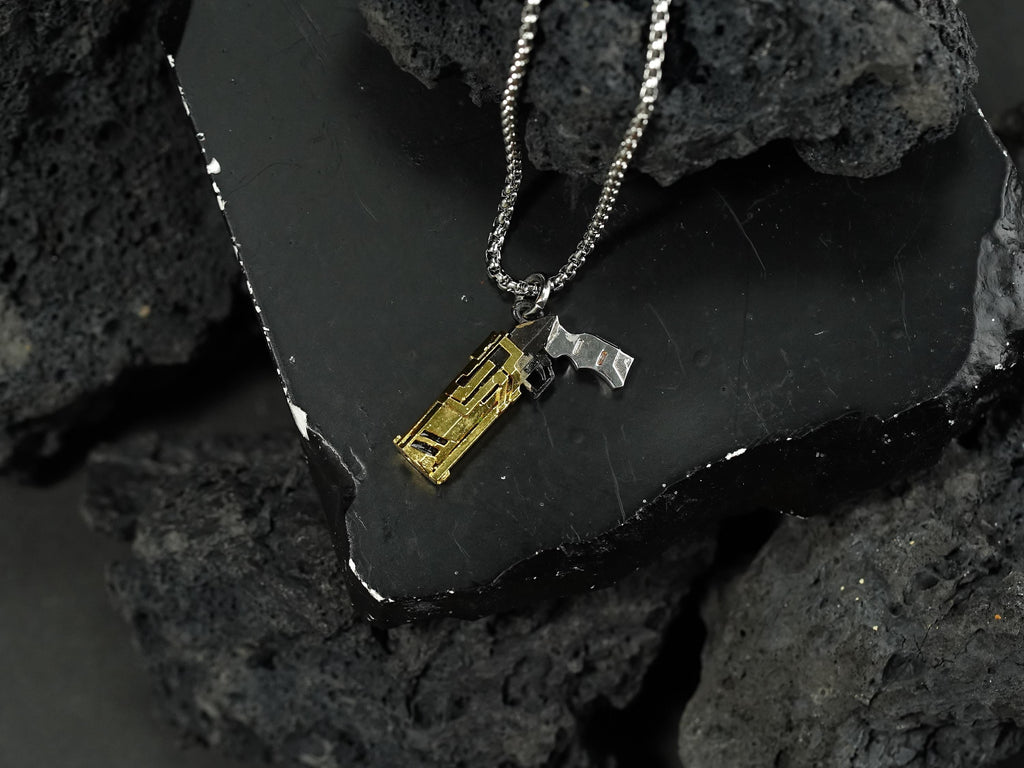 Valorant Chamber Headhunter Pendant Necklace - 950 Silver