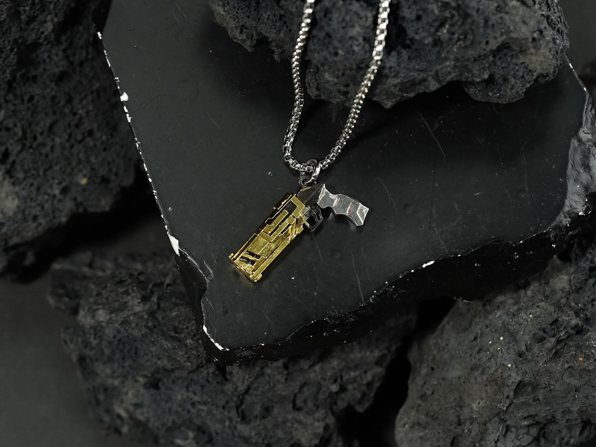 Valorant Chamber Headhunter Pendant Necklace - 950 Silver