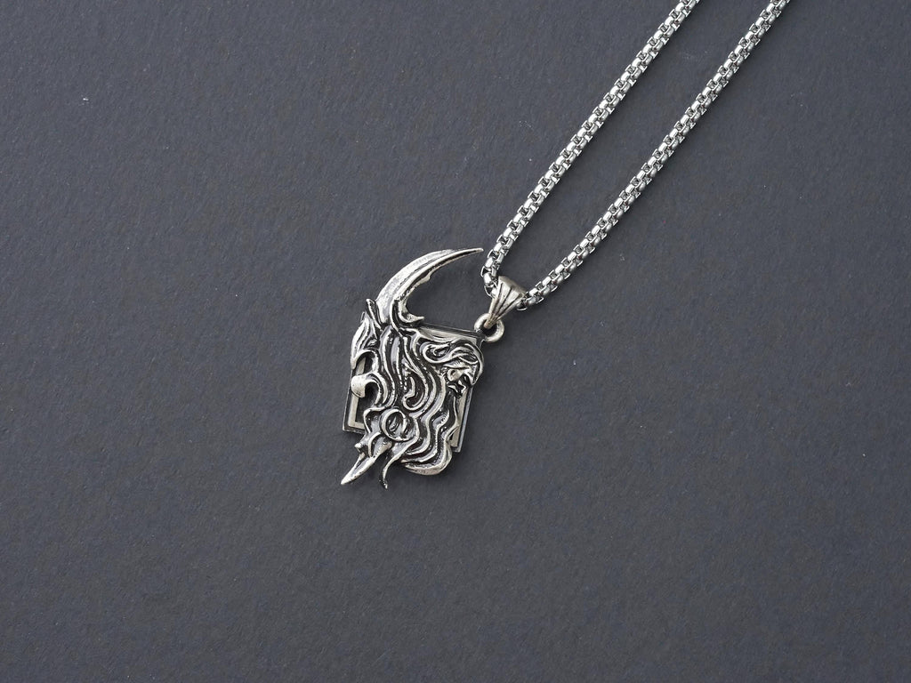 Final Fantasy XVI Eikon Ramuh Dominant Necklace - 950 Silver