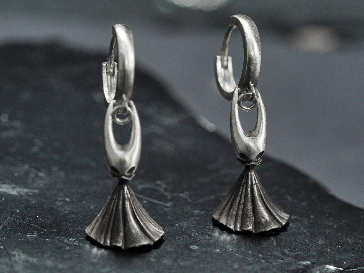 Hollow Knight Silk Song Hornet Inspired Earrings - 950 Silver