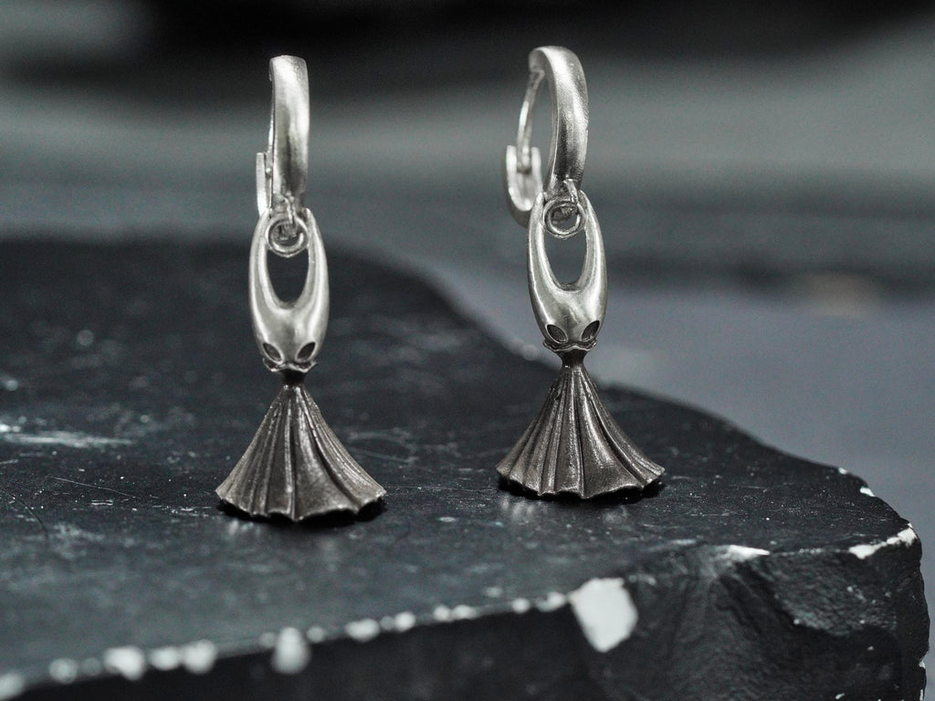 Hollow Knight Silk Song Hornet Inspired Earrings - 950 Silver