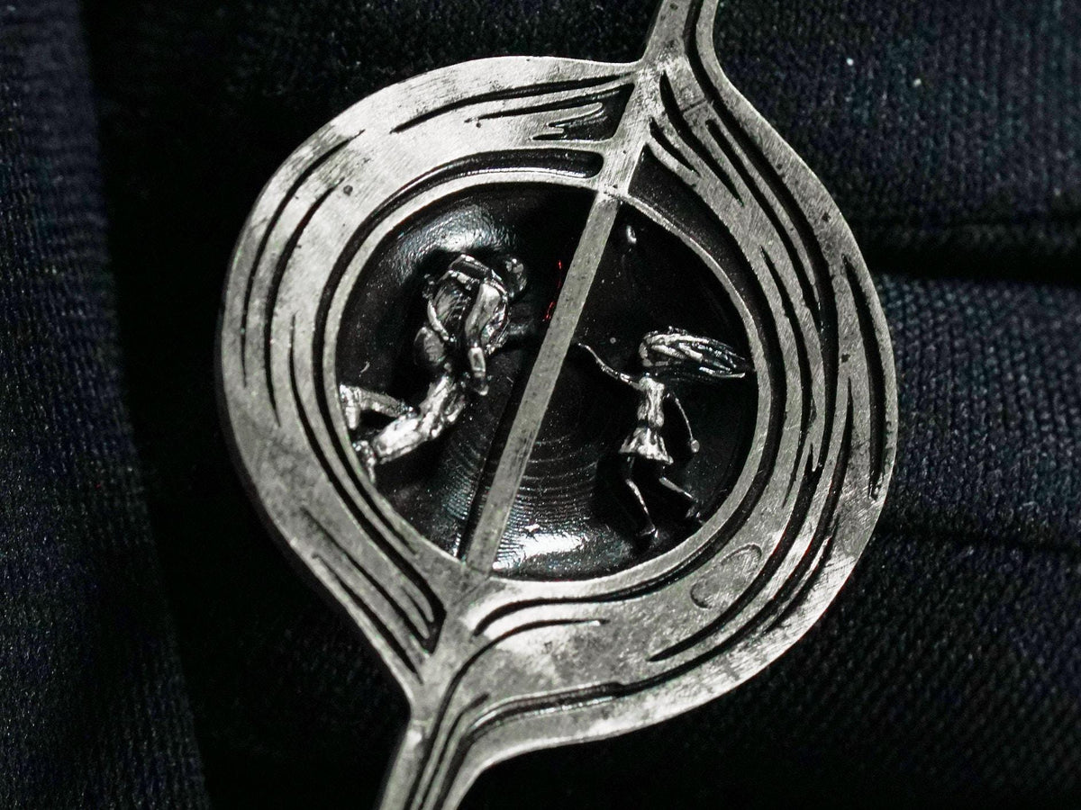 Interstellar Gargantua Black Hole Necklace - 950 Silver