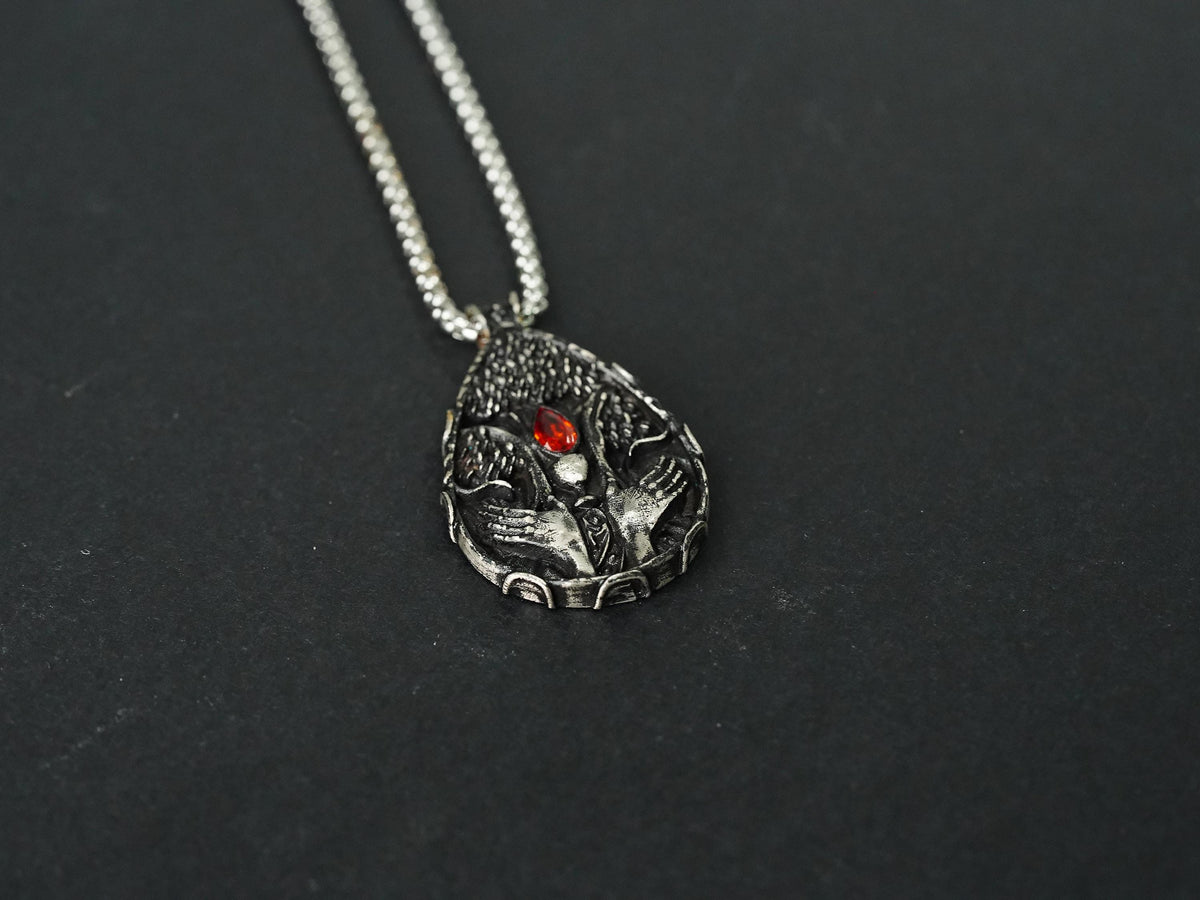 Elden Ring Blessed Dew Talisman Necklace - 950 Silver