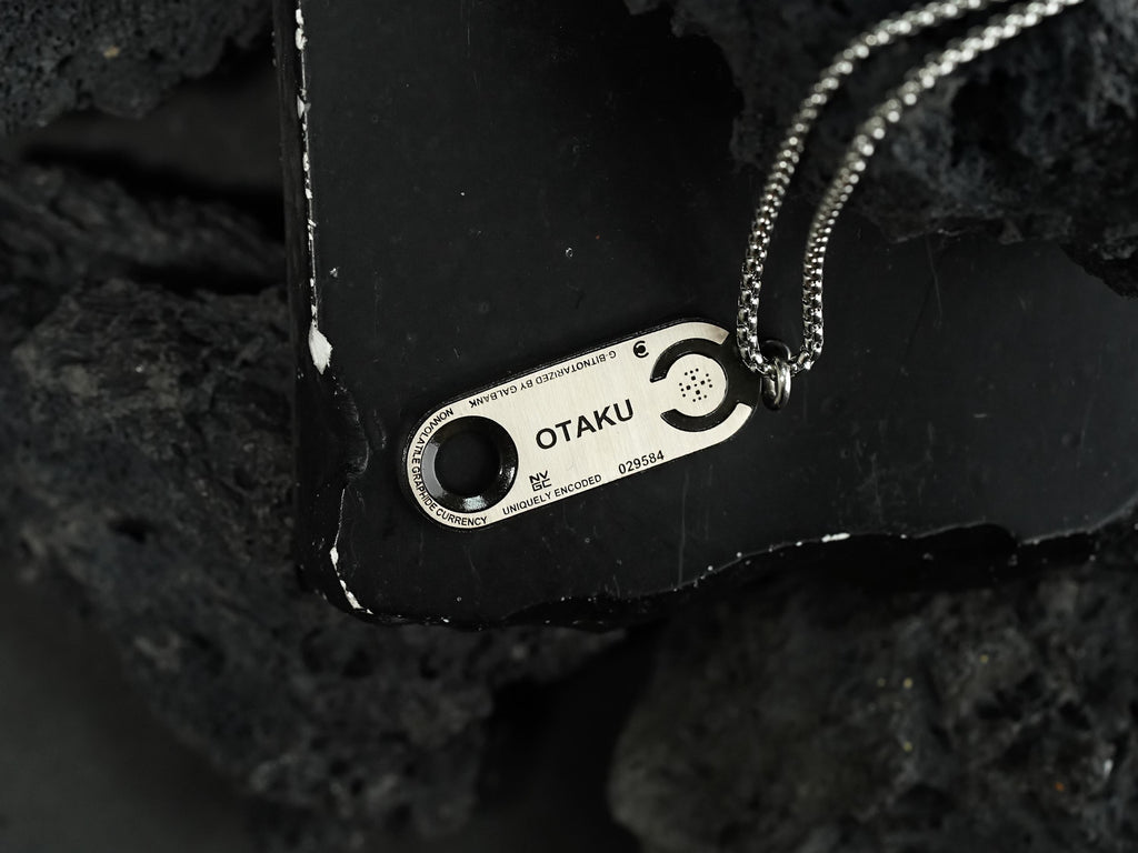 Starfield Credstick Pendant Necklace - 950 Silver