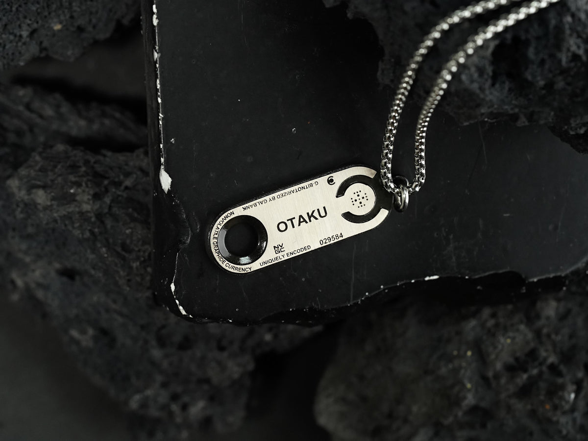 Starfield Credstick Pendant Necklace - 950 Silver