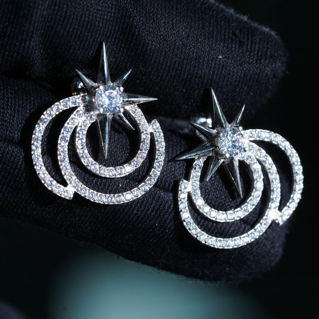 Wicked Glinda Wand Earrings - 950 Silver