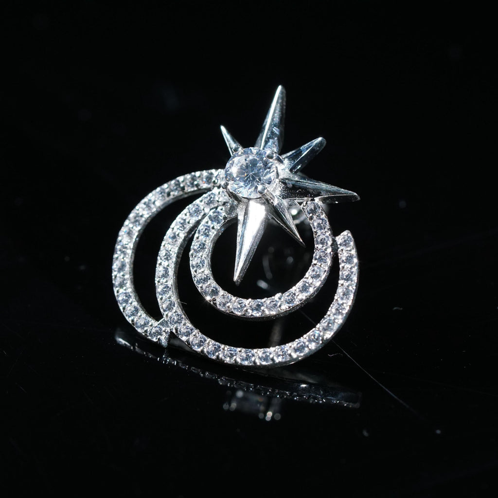 Wicked Glinda Wand Earrings - 950 Silver