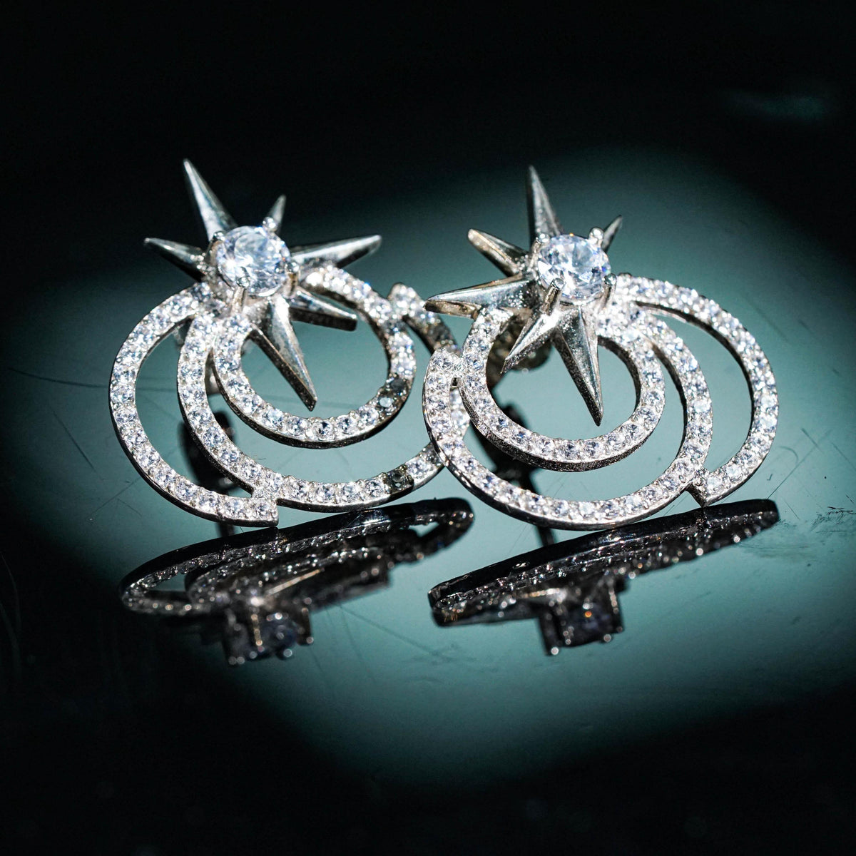 Wicked Glinda Wand Earrings - 950 Silver