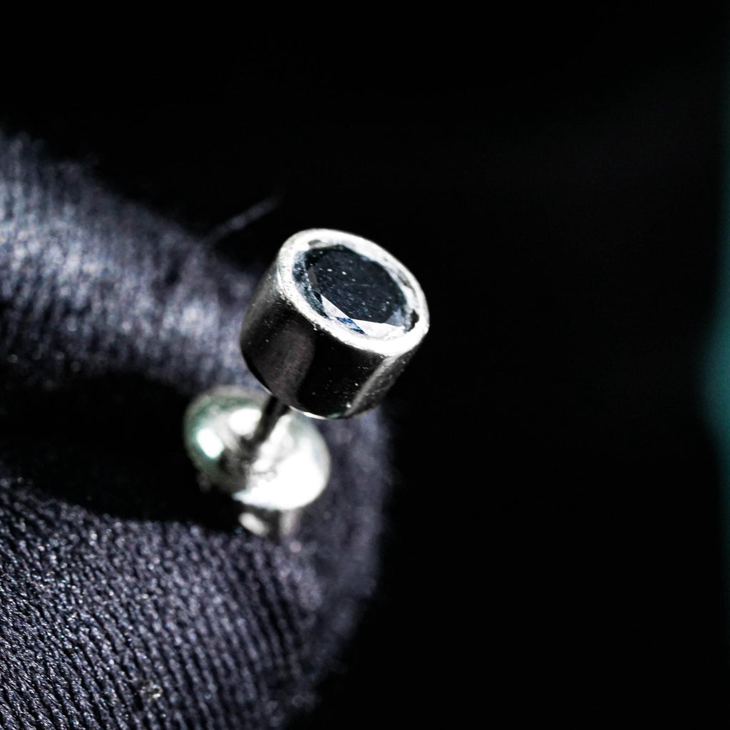 Jujutsu Kaisen Suguru Geto Black Orb Earrings