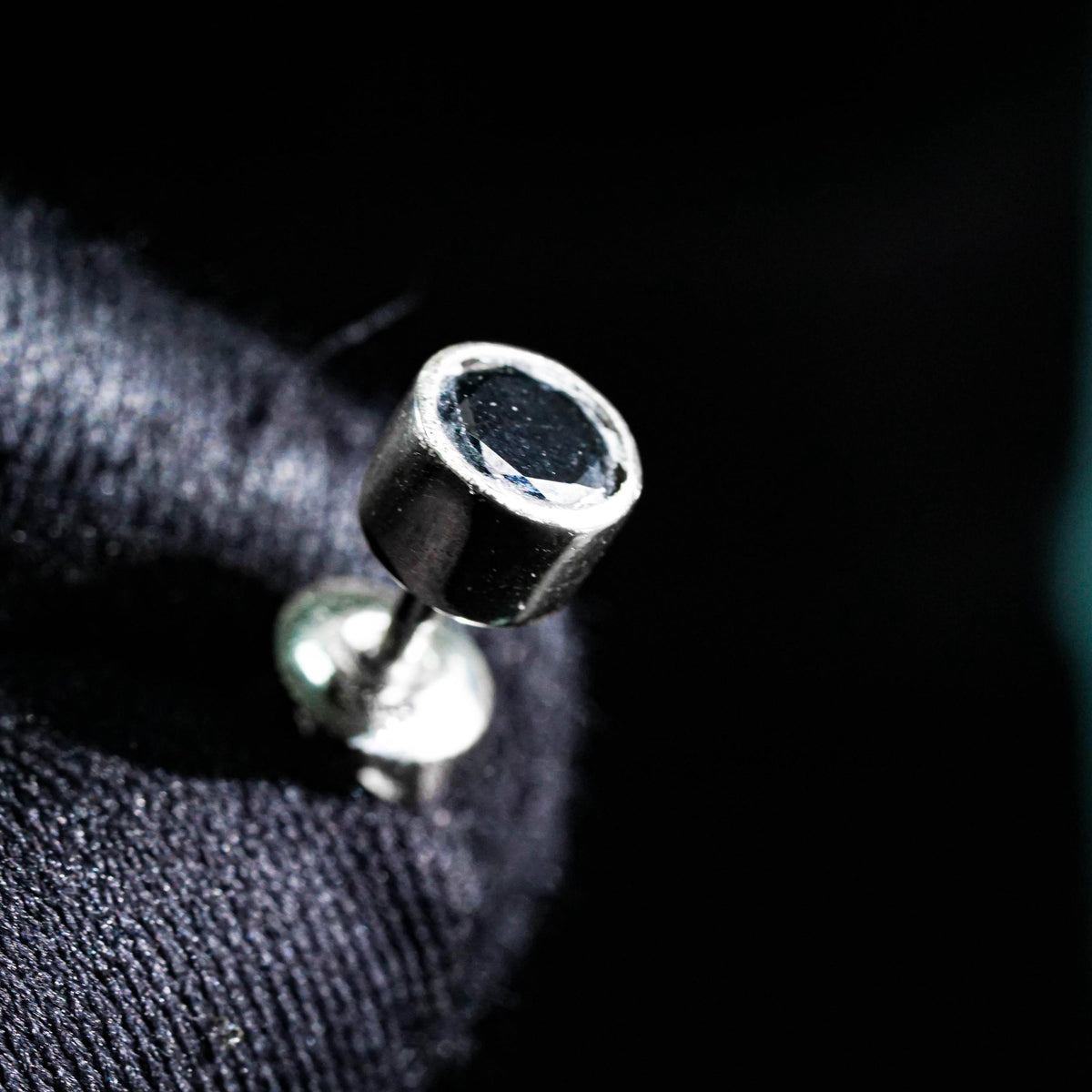 Jujutsu Kaisen Suguru Geto Black Orb Earrings