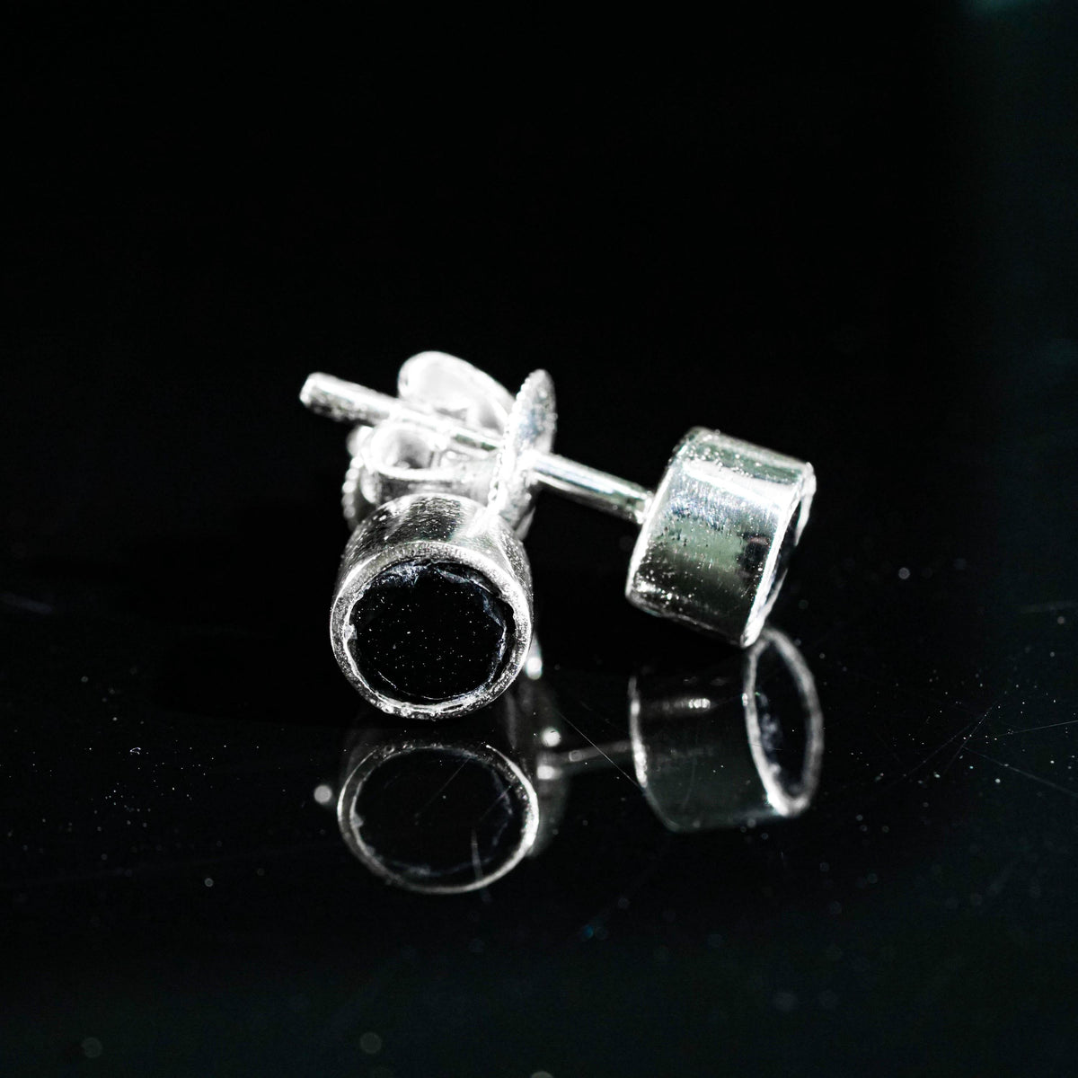 Jujutsu Kaisen Suguru Geto Black Orb Earrings